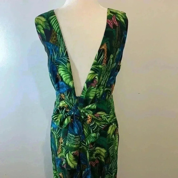 BNWT chepè made in italy jungle giraffe jumpsuit size  M - Picture 4 of 6